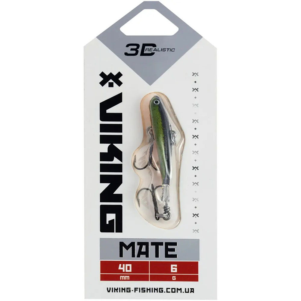 Балансир VIKING FISHING Mate Ice Jig 40 мм Golden Green (1919.05.11) Тип балансири