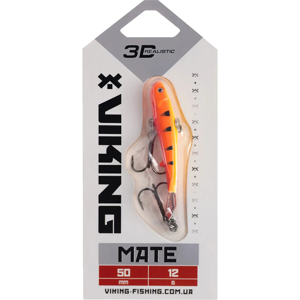 Балансир Viking Fishing Mate Ice Jig 50мм 12g #15 Pink Moon (1919.05.32) Тип балансири