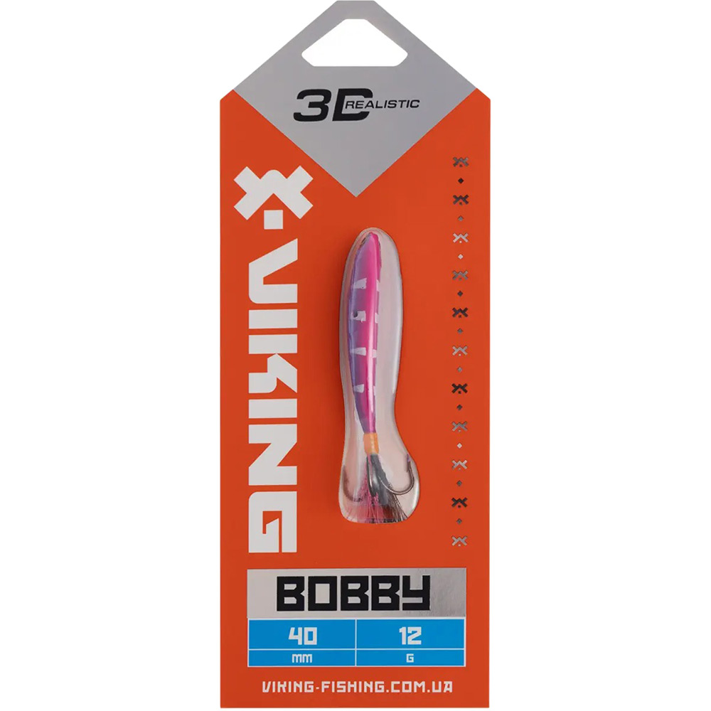 Бокоплав Viking Fishing Bobby 40mm 12.0g #09 Strange Perch (1919.05.37) Тип бокоплави