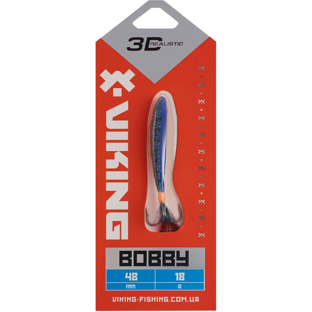 Бокоплав Viking Fishing Bobby 48mm 18.0g #22 Kingfisher Pink (1919.05.44) Тип бокоплави