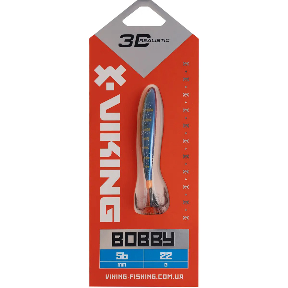 Бокоплав Viking Fishing Bobby 56mm 22.0g #21 Kingfisher Green (1919.05.47) Тип бокоплавы
