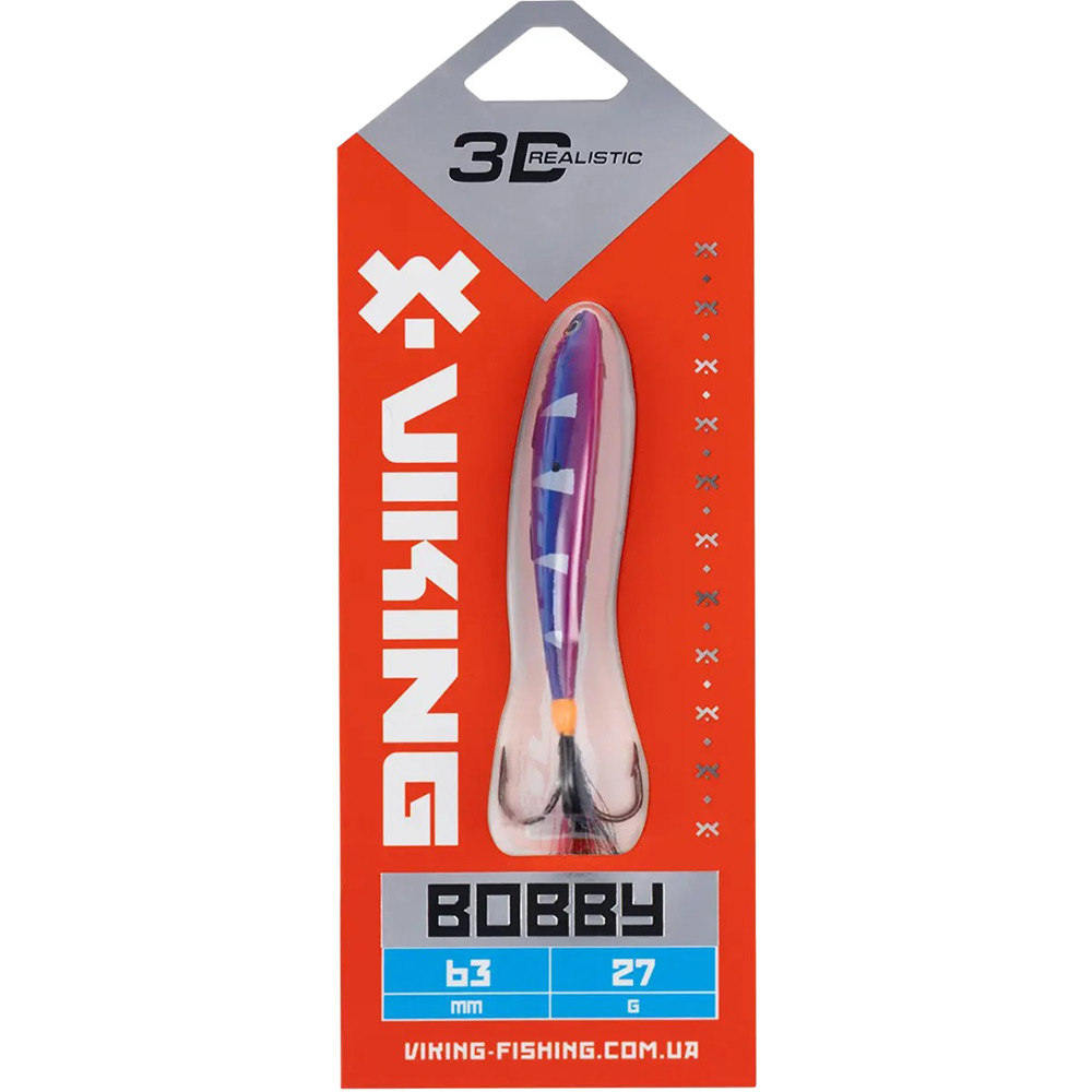 Бокоплав Viking Fishing Bobby 63mm 27.0g #09 Strange Perch (1919.05.49) Тип бокоплавы