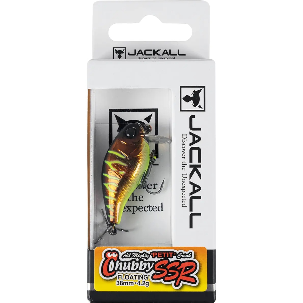 Воблер JACKALL Chubby 38 SSR 38 мм 4.2 г Tiger Belly (4525807284546) Тип воблери