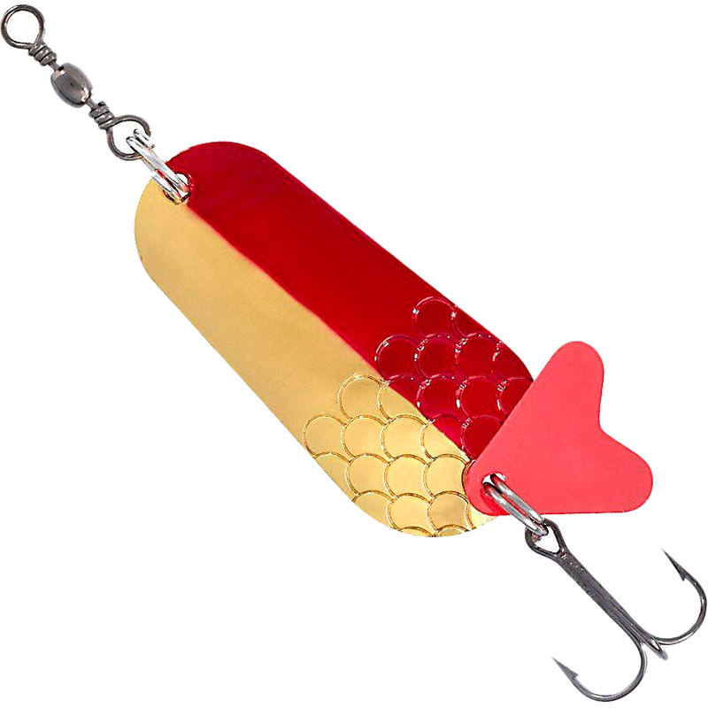 Блешня Balzer Colonel Classic Curvy HB Spoon 30 г 6.6 см Gold Red (13245 030)