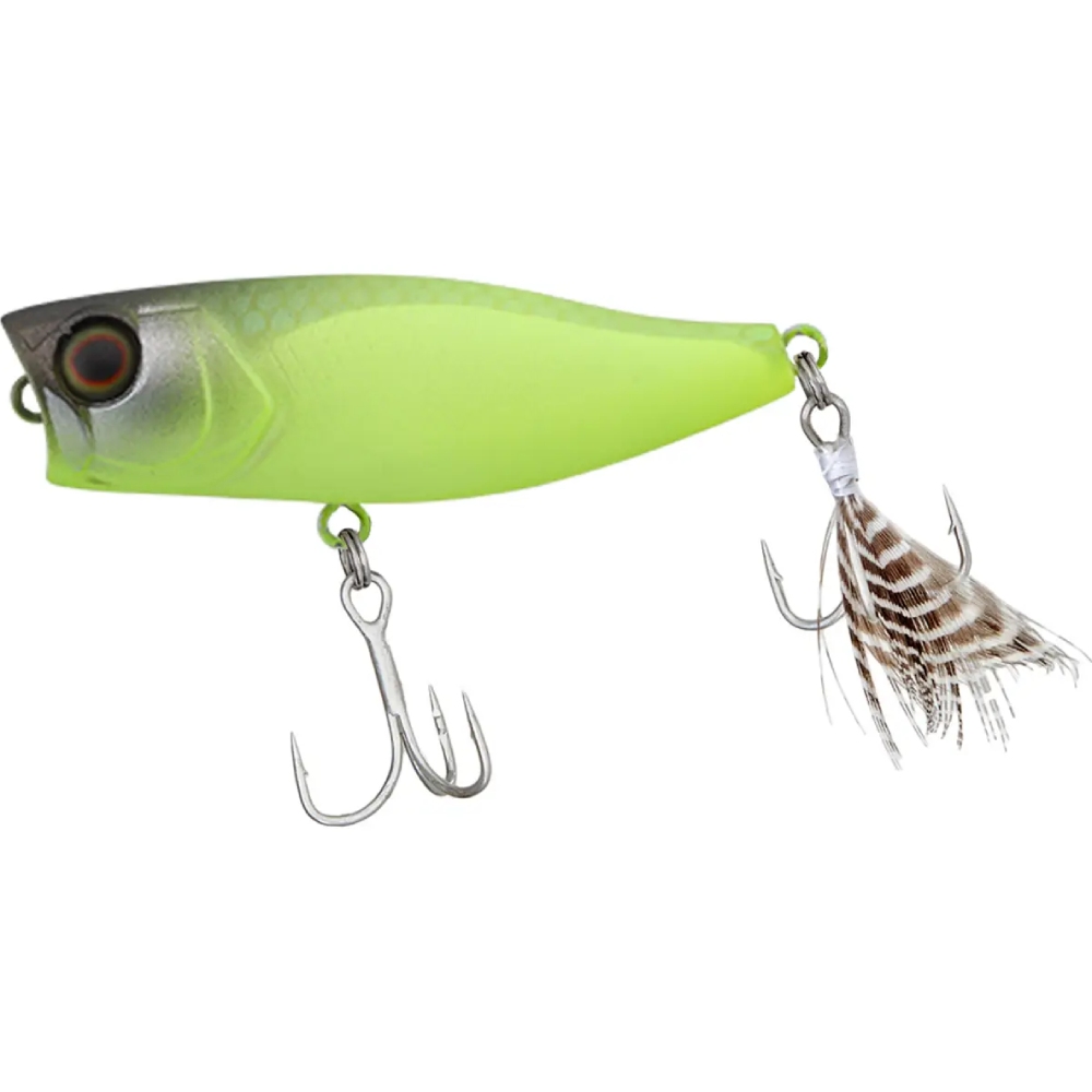 Воблер JACKALL Chubby Popper 42F 42 мм 3.3 г Mat Lemon (4525807240108)