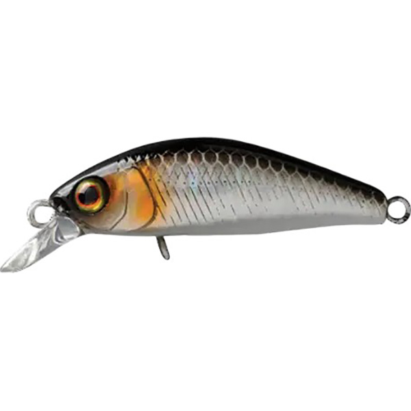 Воблер JACKALL Chubby Minnow 35SP 35мм 2.3г HL Silver&Black (4525807051360)