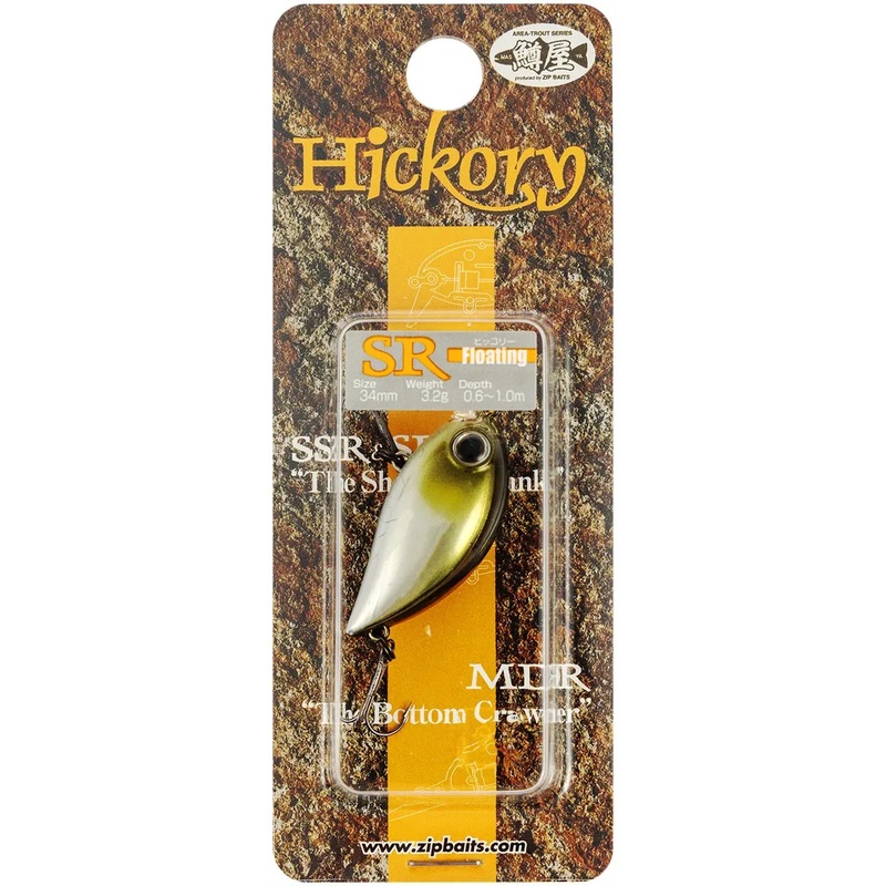 Воблер ZIPBAITS Hickory SR 34mm 3.2g #820HM (1595.03.70) Тип воблери