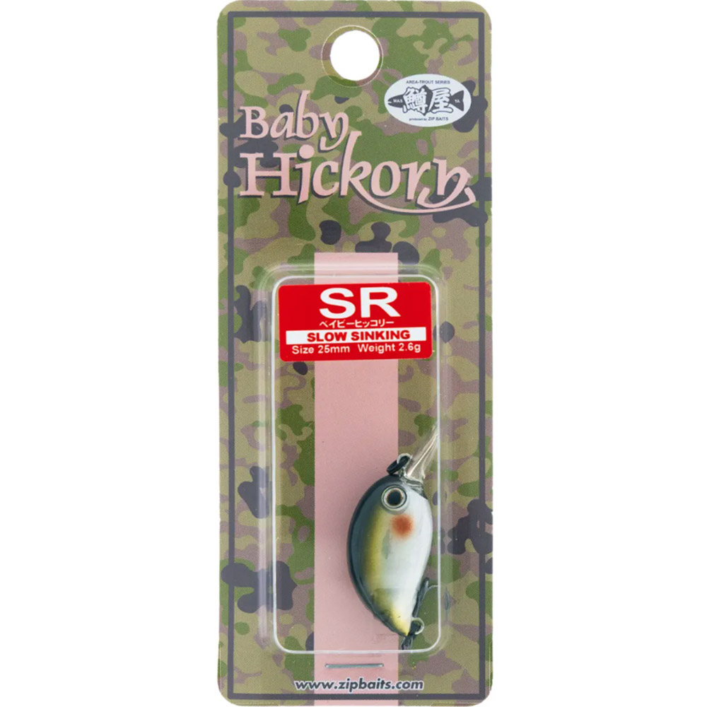 Воблер ZIPBAITS Baby Hickory SR 25мм 2.6g #300 (1595.03.88) Тип воблери