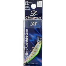 Воблер SMITH D Compact 38мм 2.5g #14 Lime Chart Yamame (0709360014)