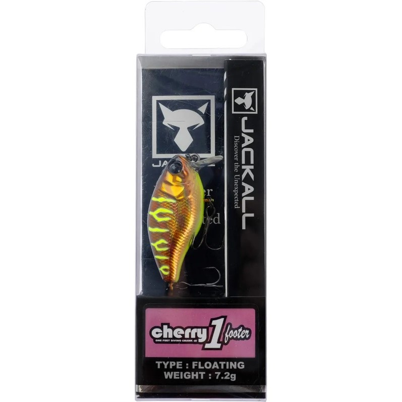 Воблер JACKALL Cherry One Footer 46F 46мм 7.2g Tiger Belly (4525807284508) Тип воблери
