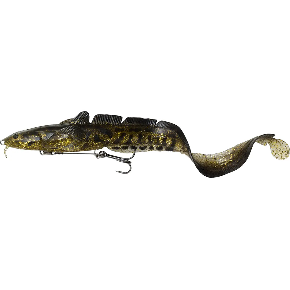 Силікон SAVAGE GEAR 3D Burbot Shallow SS 250mm 70.0g Gold Burbot UV (63849)
