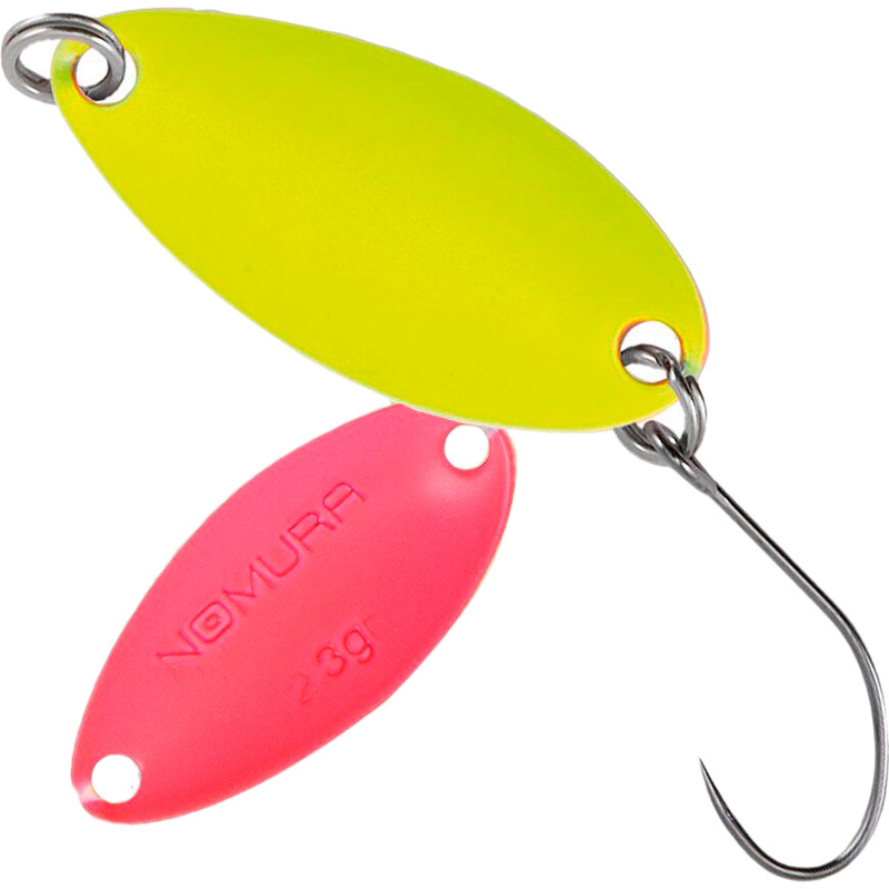 

Блесна-колебалка NOMURA Isei Sue Spoon 2.3 гр Matt Yellow (NM46270223), Блешня-коливалка Isei Sue Spoon 2.3гр Matt Yellow