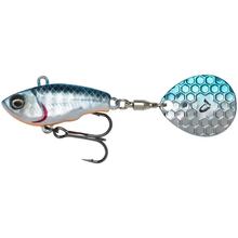 Тейл-спінер SAVAGE GEAR Fat Tail Spin 55 мм 9 г Blue Silver (77057)