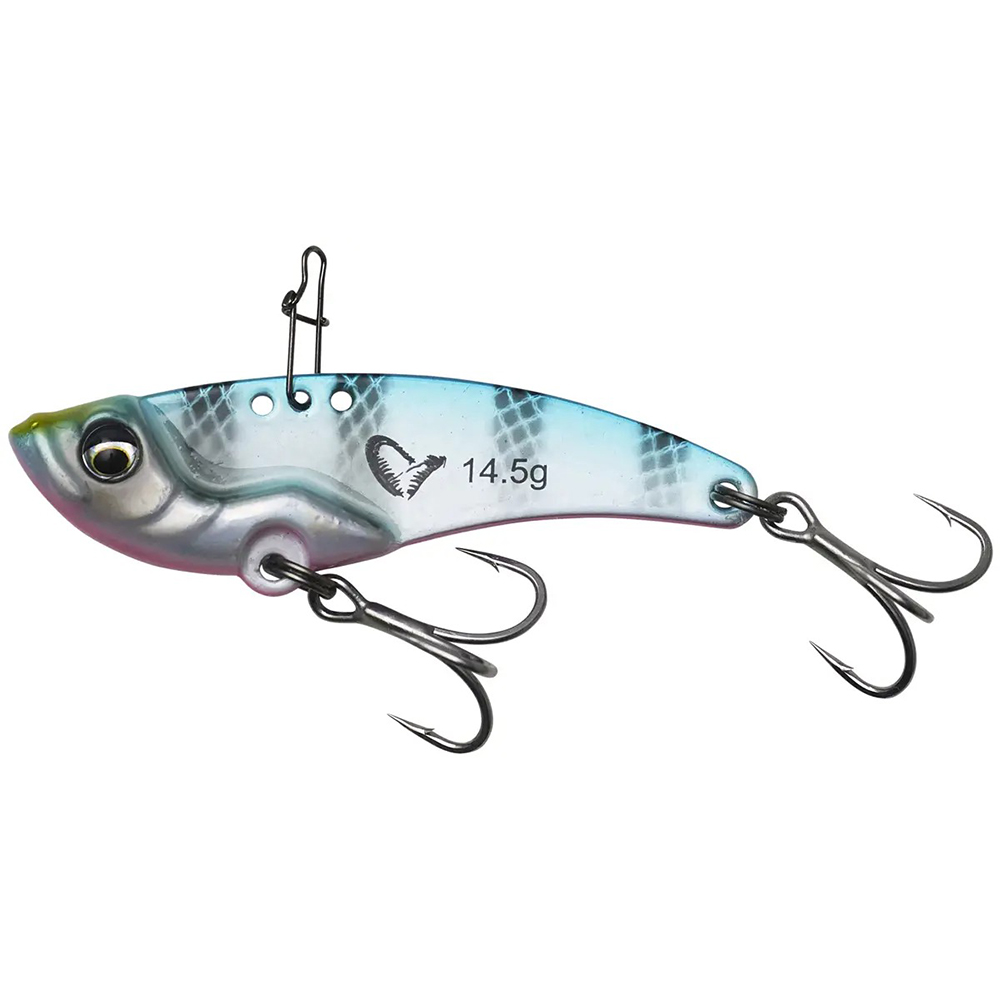 Цикада SAVAGE GEAR Vib Blade 45 мм 8.5 г Blue Pink Stripes (71443)