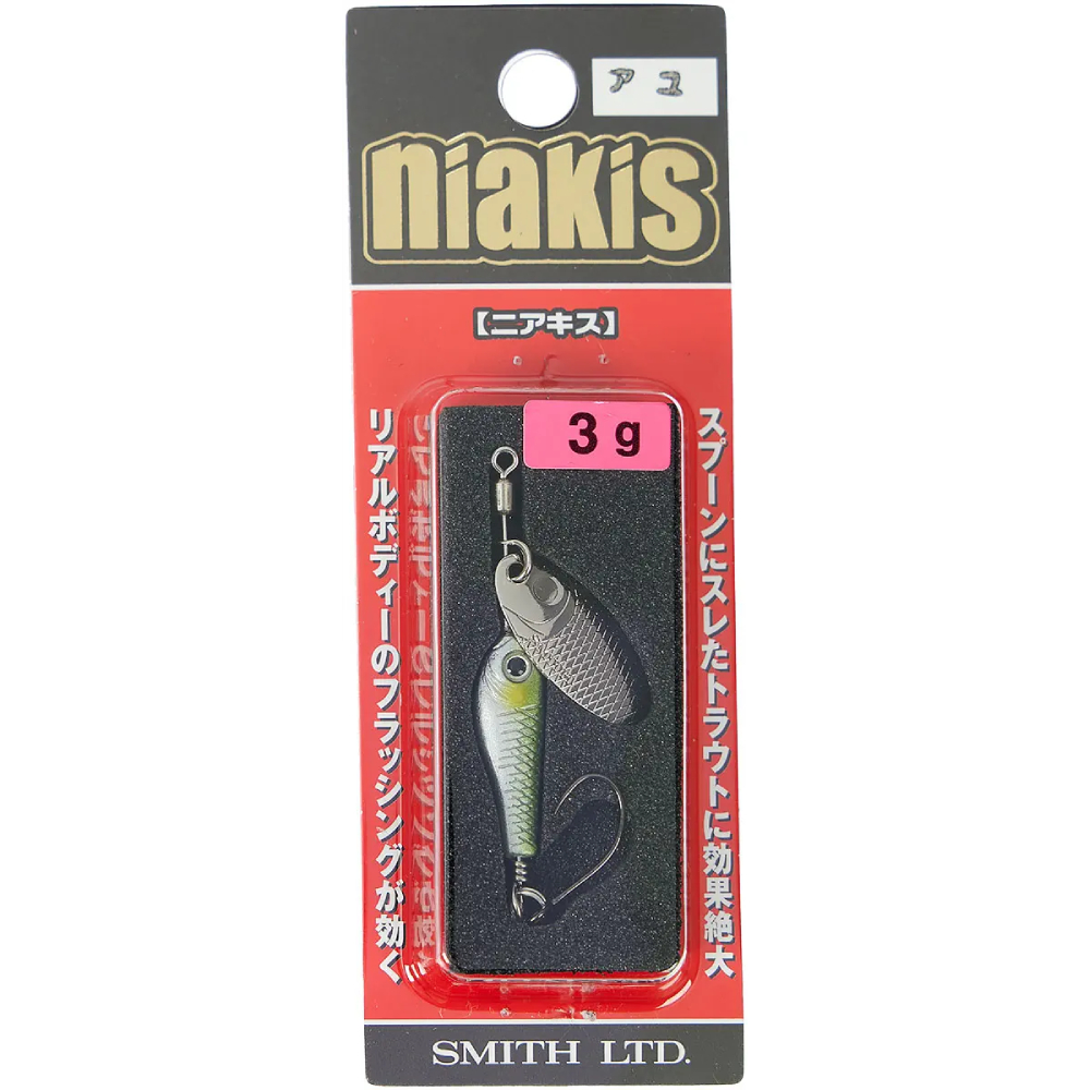 Блешня SMITH Niakis 48mm 3.0g #03 (0776000003) Тип блешні