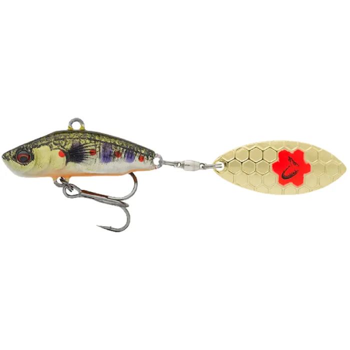 Тейл-спиннер SAVAGE GEAR 3D Sticklebait Tailspin 80 мм 18 г Brown Trout Smolt (76821)