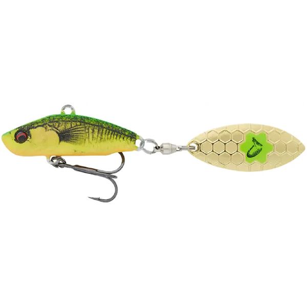 Тейл-спиннер SAVAGE GEAR 3D Sticklebait Tailspin 80 мм 18 г Firetiger (76819)