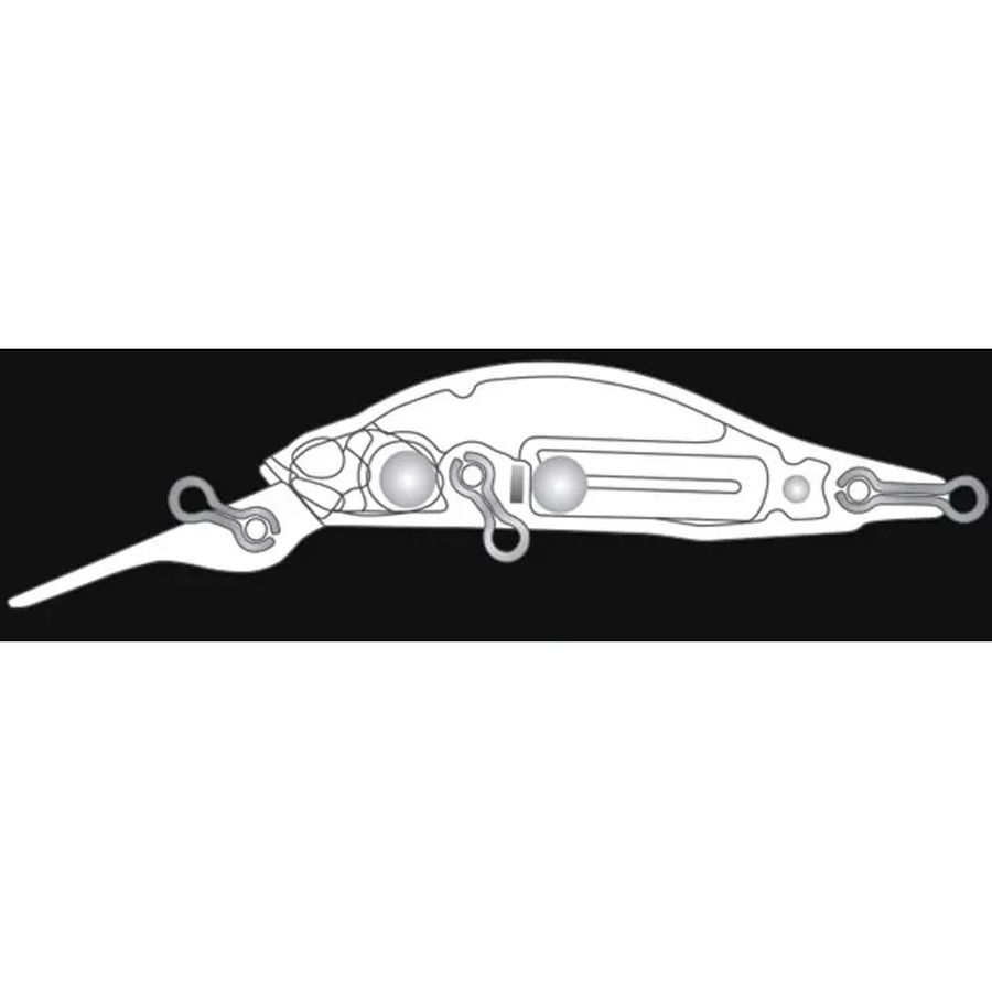 Воблер DUO Realis Rozante Shad 57MR 57 мм 4.8 г ACC3008 (1.5-2.0m) (4525918149697) Тип воблеры