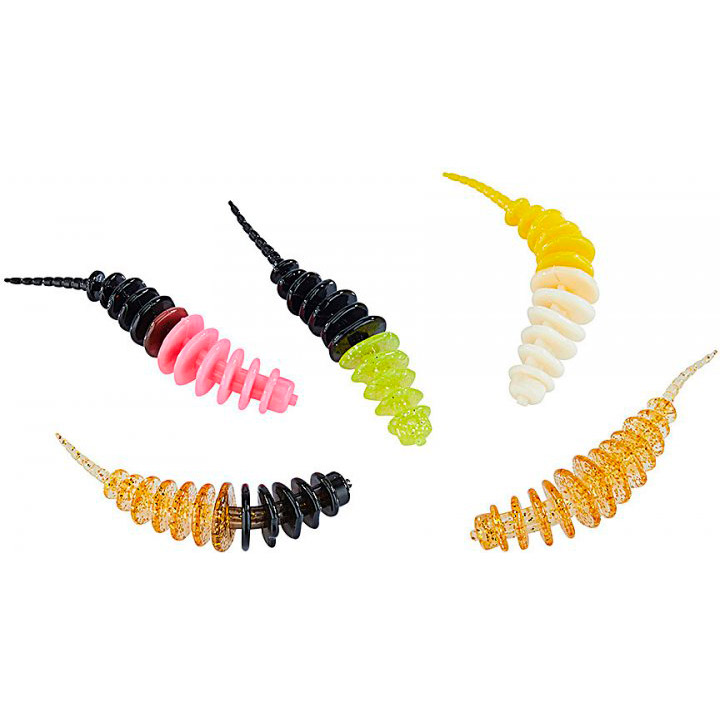 

Силикон Balzer Trout Collector 5 см 1 гр Color Mix 1 съедобный Fish (706020194), Силікон Trout Collector 5см 1гр