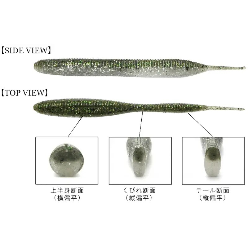 Силікон KEITECH Sexy Impact 3.8" #102 10 шт Watermelon PP. (4560262575273) Тип силіконові приманки