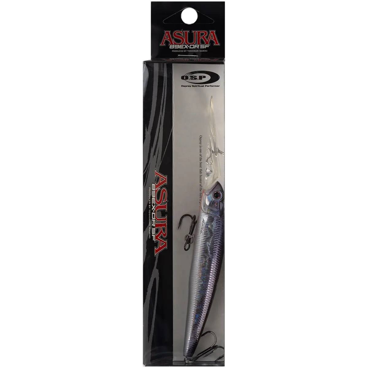 Воблер O.S.P. Asura 89 EX DR SF 89мм 11.8г H09 Crystal Blue Shiner (4573189545243) Тип воблери