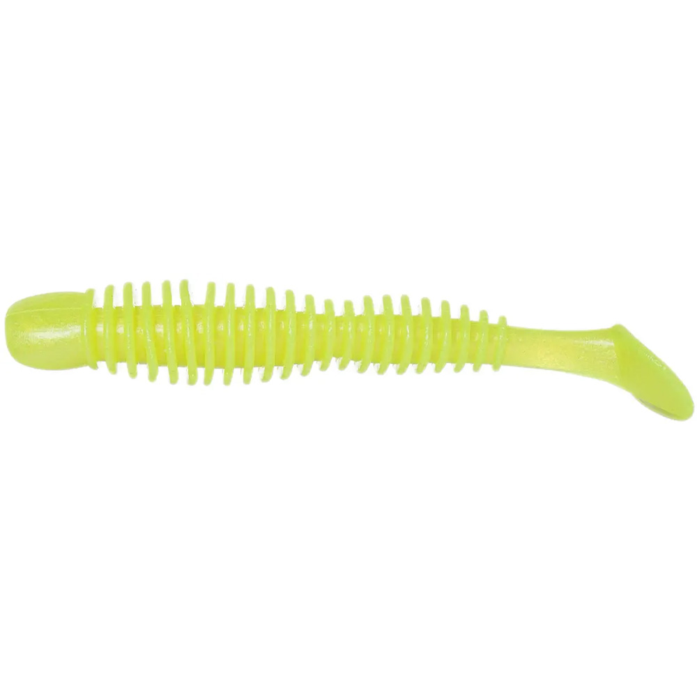 Набор силиконовых приманок REINS Bubbling Shad 4" 8шт 416 Glow Pearl Chart (4571370227732)