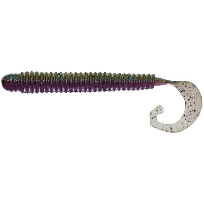 Набір силіконових приманок REINS G-Tail Saturn 100 мм 060 Onga River Moneybait 9 шт (4571415615227)