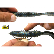 Силікон KEITECH Mad Wag 7" #101 Green Pumpkin PP 6 шт (4560262579486)