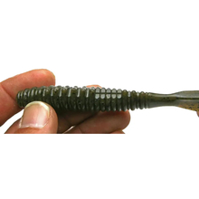 Силікон KEITECH Mad Wag 7" #101 Green Pumpkin PP 6 шт (4560262579486)