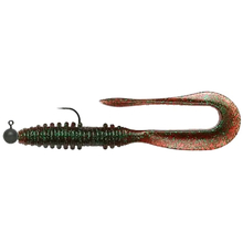 Силікон KEITECH Mad Wag 7" #101 Green Pumpkin PP 6 шт (4560262579486)