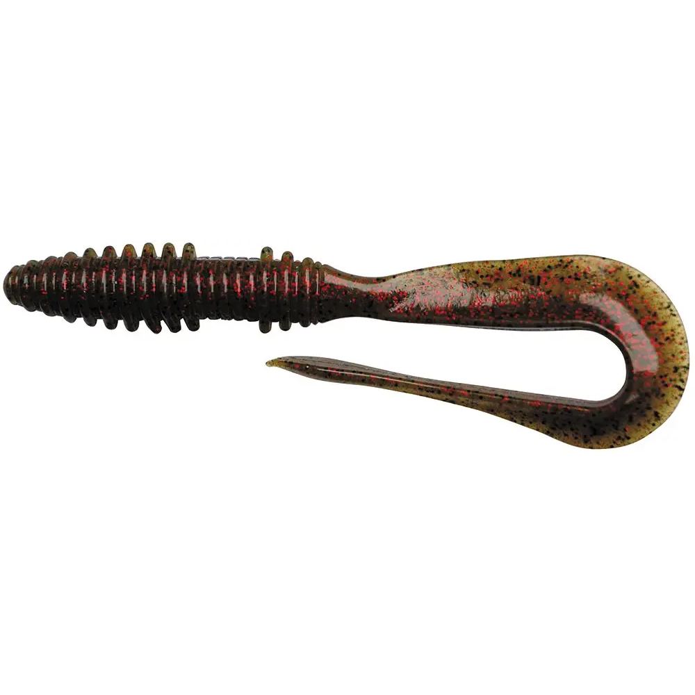 Силікон KEITECH Mad Wag 7" #208 Watermelon PP Red 6 шт (4560262579547)