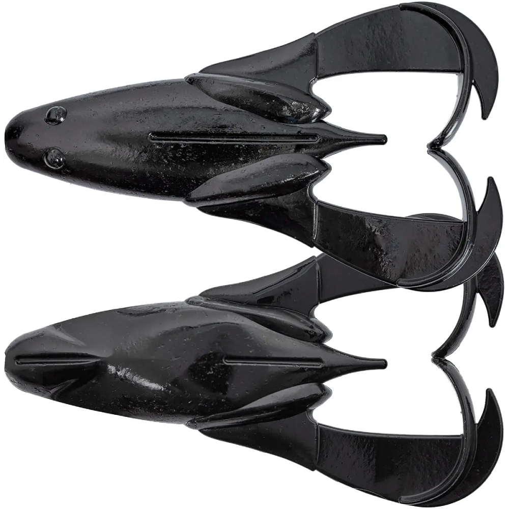 Силікон KEITECH Noisy Flapper 3.5'' #001 Black 5 шт (NF3.5001)