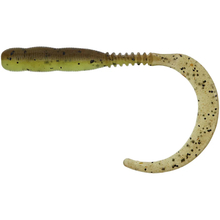 Набір силіконових приманок REINS Curly Curly 101 мм B08 Green Pumpkin Chart Melon 12 шт (4571370208038)