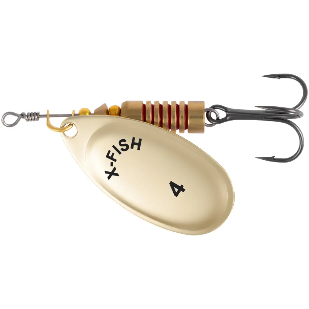 Блешня X-Fish Stark №4 9.5g Gold (1917.05.77)