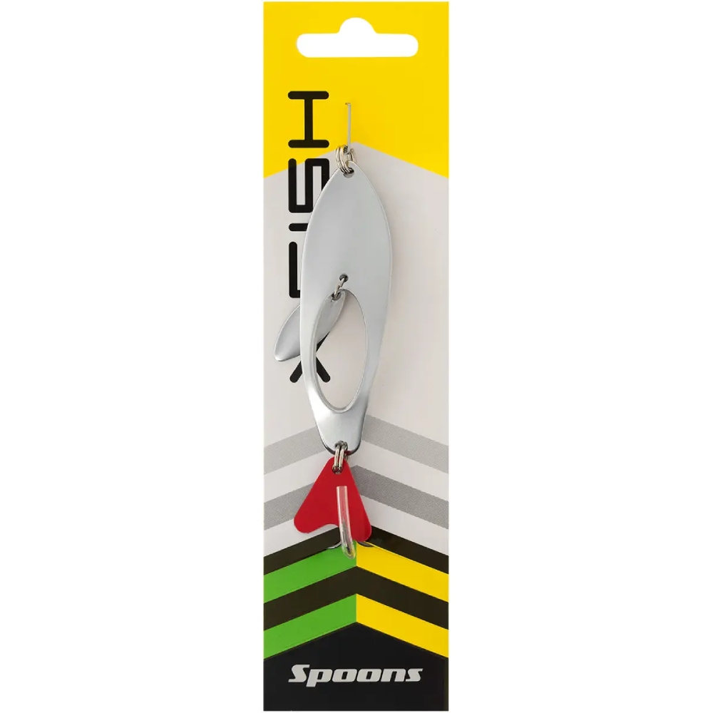 Блесна X-FISH Turbo 17.3g #01 Silver (1917.04.73) Тип блесны вращающиеся