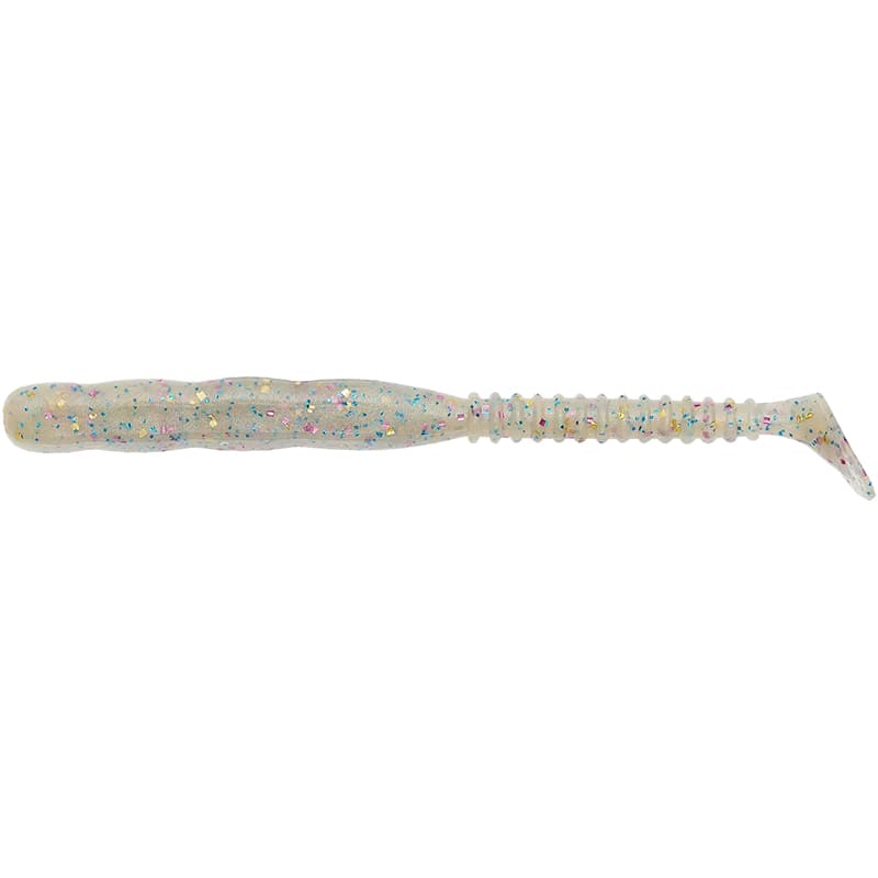 Набір силіконових приманок REINS Rockvibe Shad 4" 211 UV Pearl Candy 12 шт (4571415602814)