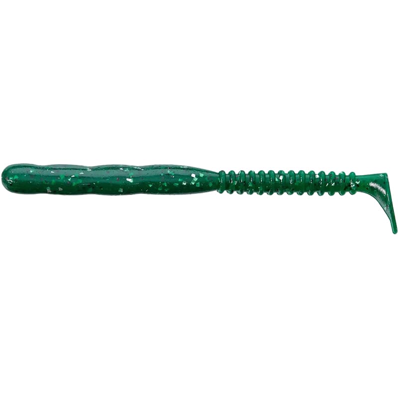 Набір силіконових приманок REINS Rockvibe Shad 4" 397 Motor Oil SP 12 шт (4571370227183)