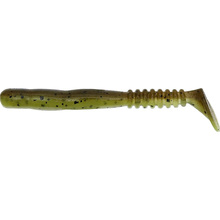 Силікон REINS Rockvibe Shad 2" B08 Green Pumpkin Chart Melon 16шт (4571370190357)