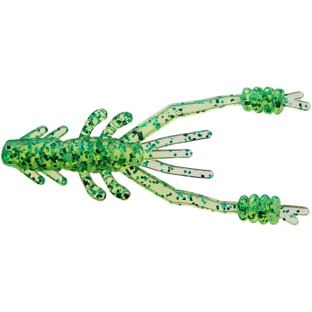 Набір силіконових приманок REINS Силікон Ring Shrimp 3" 10шт 592 Bucksy Chart (4571415625196)