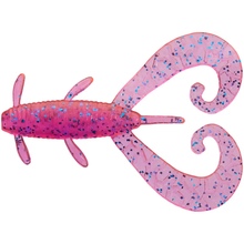 Набір силіконових приманок REINS G-Tail Twin 50 мм 443 Pink Sardine 10 шт (4571415625349)