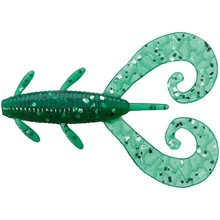 Набір силіконових приманок REINS G-Tail Twin 76 мм 397 Motor Oil SP 8 шт (4571415625356)