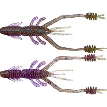 Набор силиконовых приманок REINS Ring Shrimp 50 мм 060 Onga River Moneybait 9 шт (4571415615258)