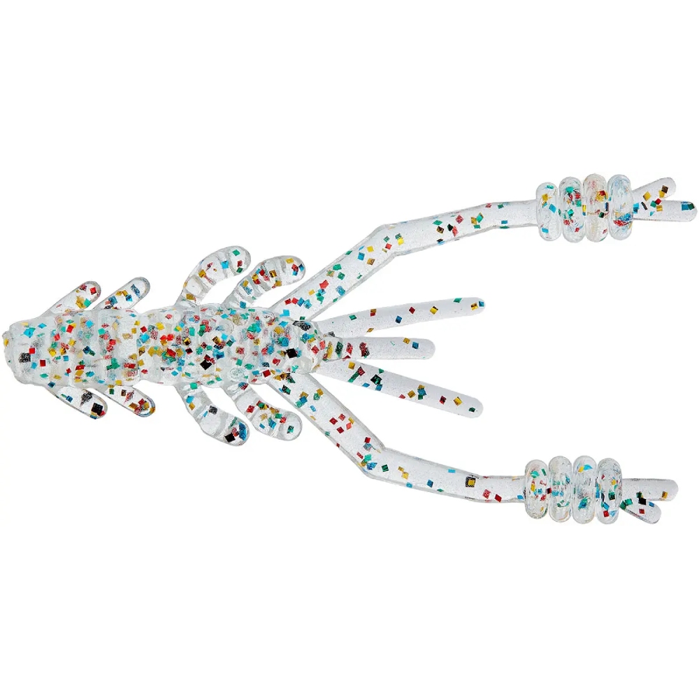 Набір силіконових приманок REINS Ring Shrimp 50 мм 152 Super Glow All Stars 12 шт (4571415602920)