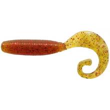 Силікон REINS Fat G-Tail Grub 3" 566 Motor Oil Red Flake 12шт (4571370207802)