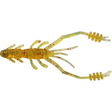 Набір силіконових приманок REINS Ring Shrimp 50 мм 566 Motor Oil Red Flake 12 шт.