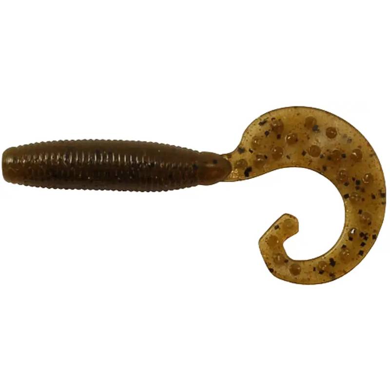 Силикон REINS Fat G-Tail Grub 4" 002 Green Pumpkin 10шт (4571288664124)