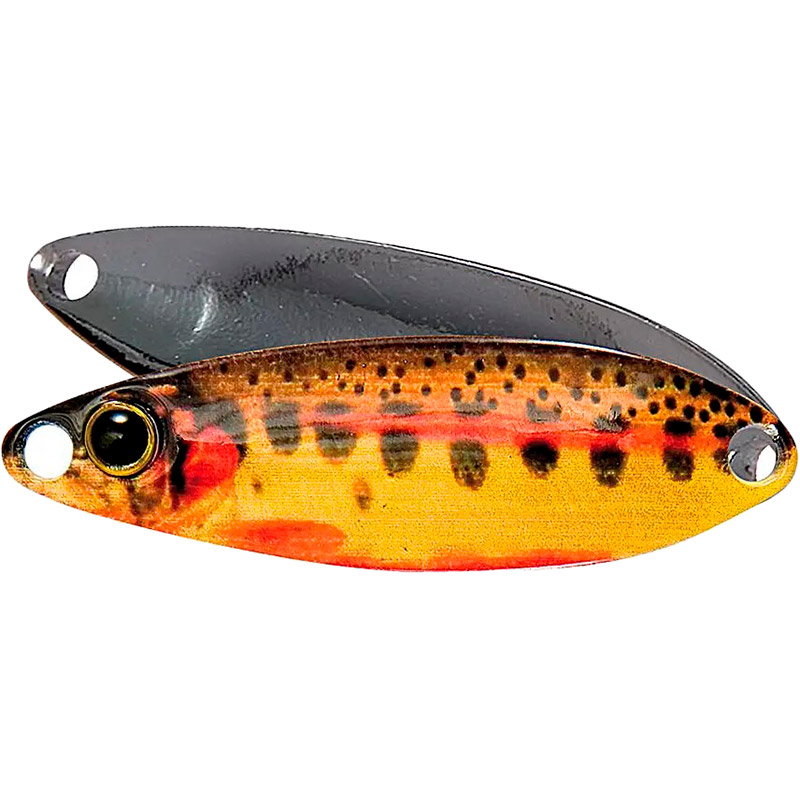

Блесна-колебалка NOMURA Masuku Real Big Spoon 3 см 2.4 гр Crazy Trout, Блешня-коливалка Masuku Real