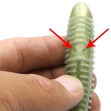 Набор силиконовых приманок KEITECH Swing Impact Fat 97 мм EA#11 Lime ChartreuseGlow 6 шт (1551.07.19)