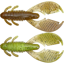 Набір силіконових приманок REINS AX Craw Mini 2" B08 Green Pumpkin Chart Melon (4571370198858)