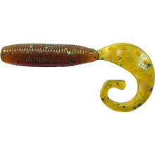 Силікон REINS Fat G-Tail Grub 2" 565 Motor Oil Green Flake (20шт/уп) (4571370207741)